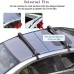 SogyZumy Pair of Aluminum Car Roof Racks - Sturdy, Lightweight, and Easy-to-Install Roof Racks for All Vehicles