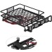 SogyZumy Car Roof Luggage Rack with LED Light - Durable, Secure, and Illuminated Roof Rack for Nighttime Adventures